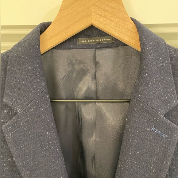 Reiss Blazer - Navy Blue / Speckled - Size 40R - Excellent Condition - Picture 3 of 10